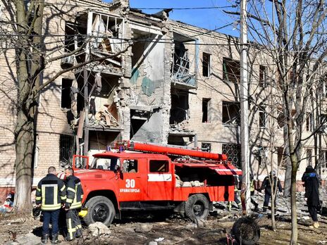 Російські окупанти вдарили ракетою по центру Краматорська вранці 14 березня, повідомляли у Донецькій ОВА