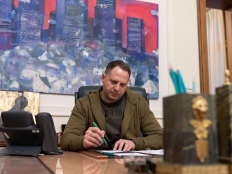 Ермак (на фото) проинформировал Салливана о текущей ситуации на фронте в войне РФ против Украины, отметили в ОПУ