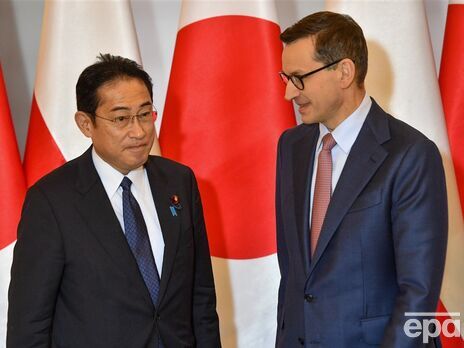 Премьер-министр Японии встретился с Моравецким