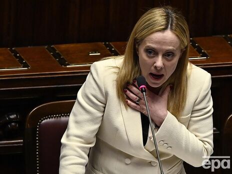 Прем'єр-міністерка Італії закликала не піддаватися на хитрощі проросійської пропаганди