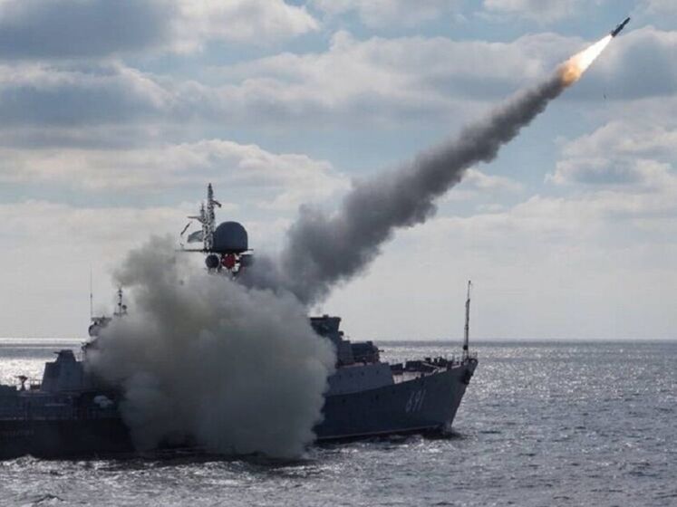 У Чорному морі чергує два російські ракетоносії з вісьмома "Калібрами" – ВМС України