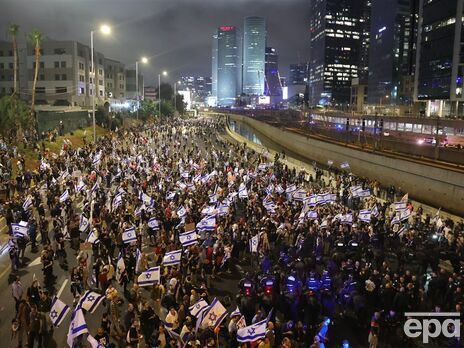 В Ізраїлі відбуваються масові протести