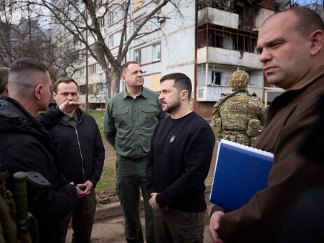 Зеленського проінформували про обставини російської терористичної атаки і ліквідацію її наслідків
