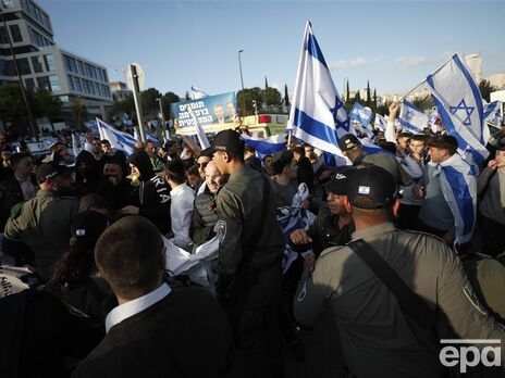 Протесты из-за судебной реформы в Израиле продолжаются с начала года