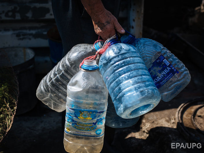 Жители Авдеевки остались без воды из-за остановки Донецкой фильтровальной станции