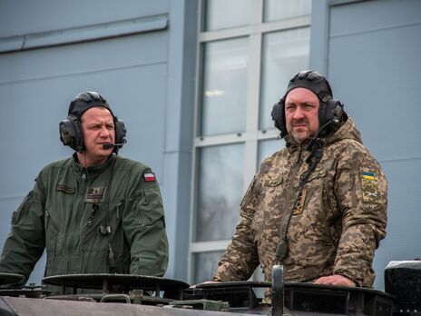 Павлюк (справа) уверен, что Leopard приблизит победу Украины над оккупантами
