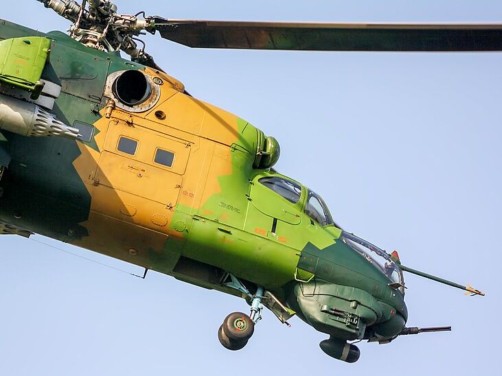 Правительство Северной Македонии решило отдать Украине 12 боевых вертолетов Ми-24