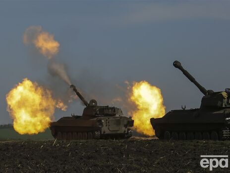 Украинские военные уничтожили за сутки один танк, восемь артиллерийских систем и одну РСЗО