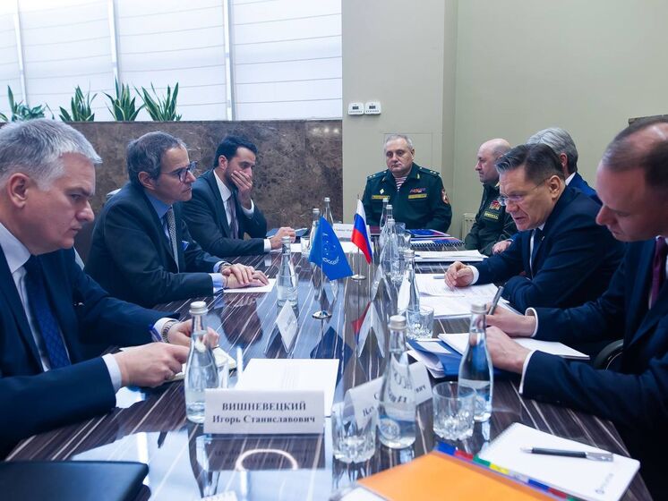 Глава МАГАТЭ съездил в Россию, чтобы обсудить безопасность Запорожской АЭС
