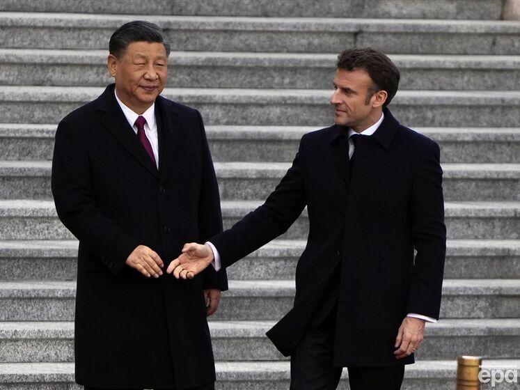 Си Цзиньпин встретился с Макроном. Говорят о мире в Украине