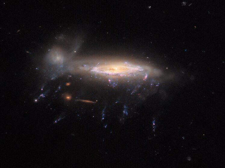 Hubble знову сфотографував галактику-медузу. Учені розповіли, що надає їй "мрійливого вигляду"