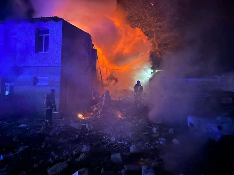 Дроны Shahed-131/136 ночью атаковали рекреационный объект в Одесской области, пожар ликвидирован – ОК "Юг"