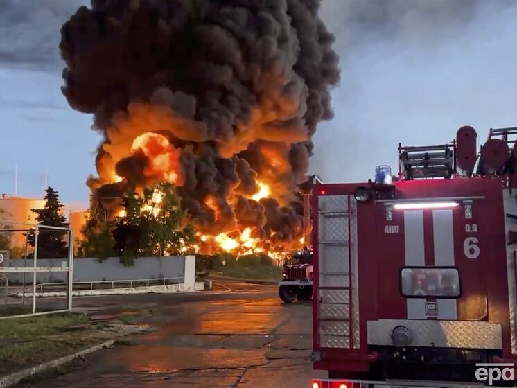 Після пожежі на нафтобазі в Севастополі почали поширюватися "панічні чутки" – Генштаб ЗСУ