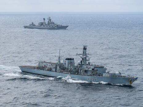 Британія скерувала військовий корабель у Північне море для спостереження за російськими кораблями – ЗМІ