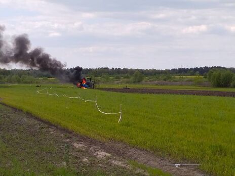 У Рівненській області трактор підірвався на міні. Одна людина загинула, одну травмовано – ОВА