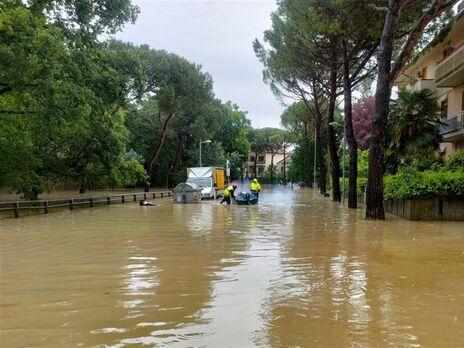 В Италии произошло сильное наводнение, погибли восемь человек