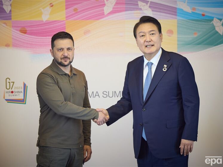 Зеленський і президент Південної Кореї обговорили надання гуманітарної допомоги Україні