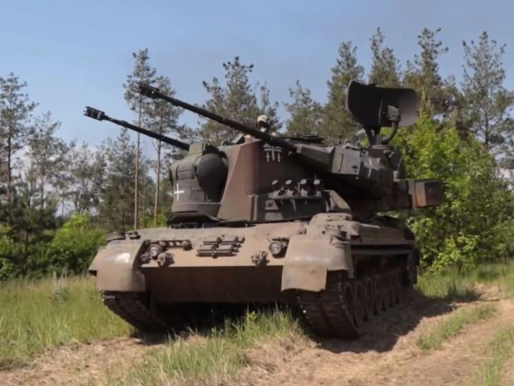"Гепарди на варті неба". Сухопутні війська показали відео із зенітними установками від Німеччини