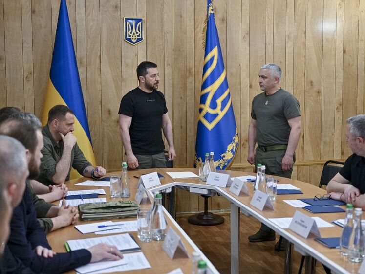 Зеленський прибув із робочим візитом в Одеську область. Провів нараду з військовим командуванням і відрекомендував нового голову ОВА