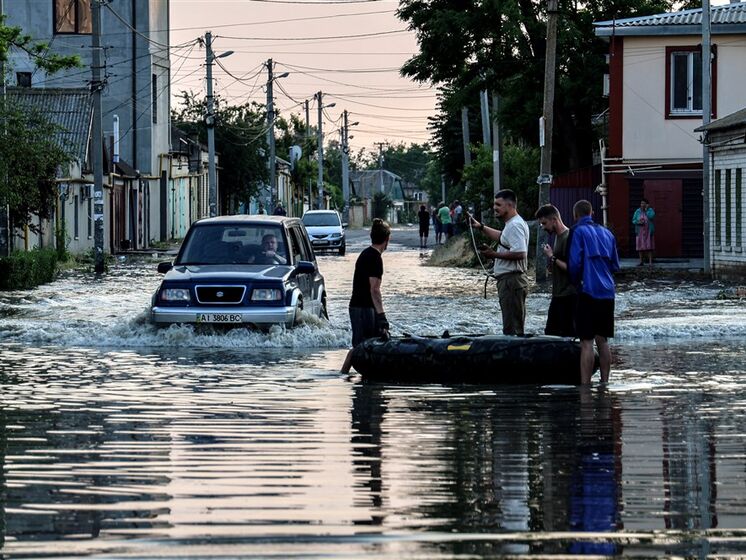 В Голой Пристани затоплено почти 200 домов, вода продолжает прибывать &ndash; Херсонская ОВА