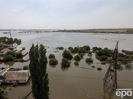 На окупованій території Херсонської області люди бачать у вікна загиблих через затоплення – ОВА