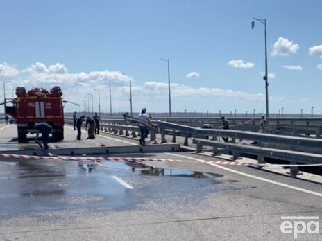 Вице-премьер РФ признал, что один пролет Крымского моста не подлежит восстановлению