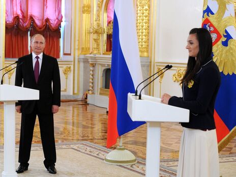 В Кремле заявили, что доверенное лицо Путина, проживающая в Испании спортсменка Исинбаева, 
