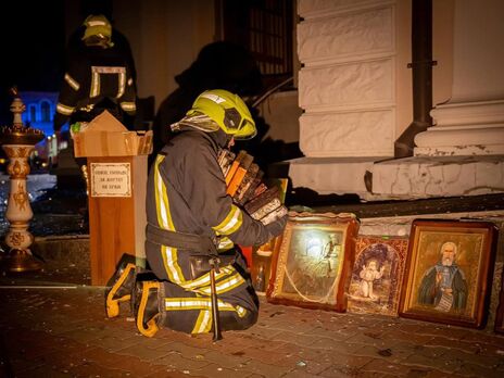 УПЦ МП про руйнування Спасо-Преображенського собору: Одеська єпархія засуджує цей терористичний акт