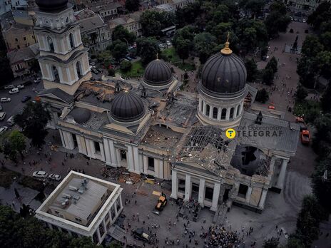 Италия готова помочь Украине в восстановлении Спасо-Преображенского собора и других памятников