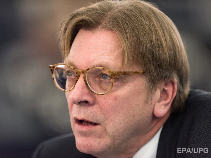 Экс-премьер Бельгии Верхофстадт выдвинул свою кандидатуру на пост главы Европарламента