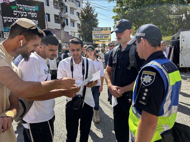 В Умані вже приблизно 22 тис. прочан, у місто прибули ізраїльські поліцейські