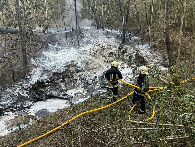 Полиция о прорыве нефтепровода в Ивано-Франковской области: Постороннего вмешательства не обнаружено
