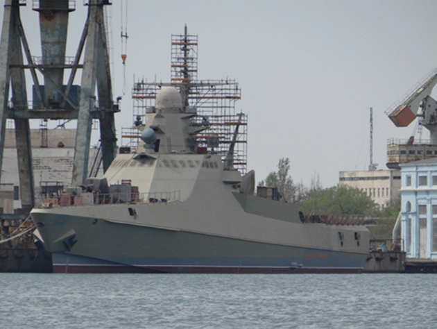 ВМС України розповіли, де зараз підбитий російський корабель 