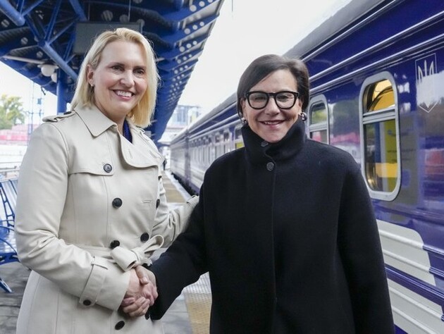 Спецпредставитель США по восстановлению Украины впервые приехала в Киев