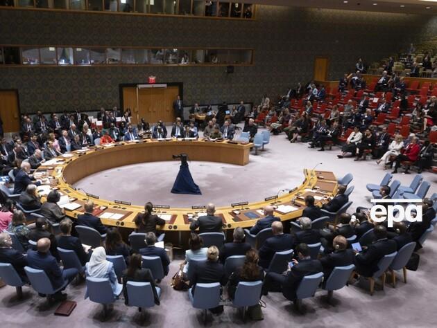 Радбез ООН відхилив резолюцію РФ із закликом до перемир'я на Близькому Сході без осуду ХАМАС