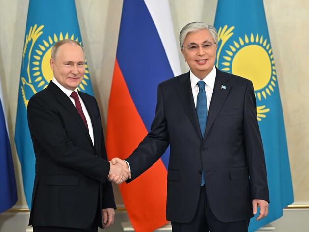 Путин снова неправильно произнес имя президента Казахстана