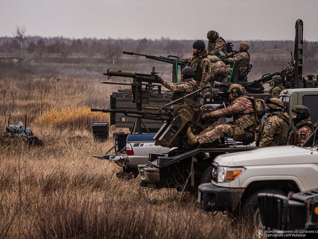 Українські військові відбивають атаки окупантів у районах Авдіївки та Мар'їнки, наступають на бахмутському і мелітопольському напрямках – Генштаб ЗСУ