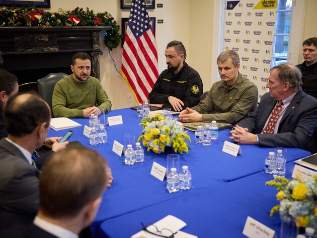 Зеленский встретился с руководителями оборонных компаний США