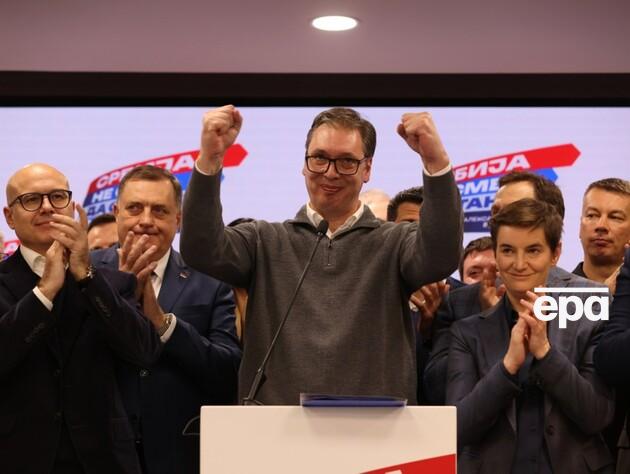 Партія президента Вучича перемагає на парламентських виборах у Сербії