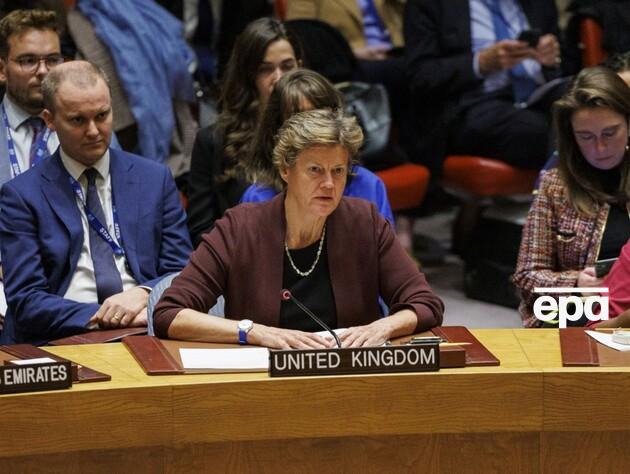 Атаки на Україну ракетами з КНДР є ознакою безрозсудності й відчаю Росії – Великобританія в Радбезі ООН