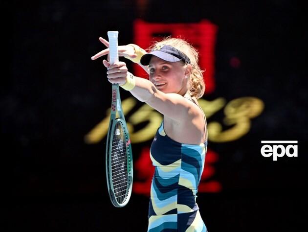 Ястремская написала на телекамере послание украинским воинам после исторической победы в четвертьфинале Australian Open