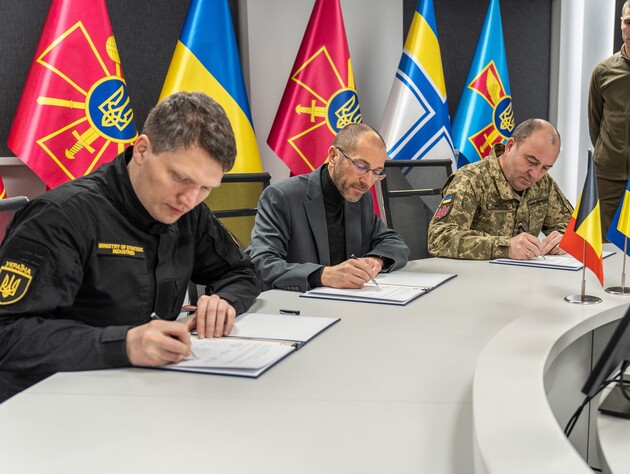 Україна й Бельгія підписали меморандум про спільне виробництво деяких видів озброєння