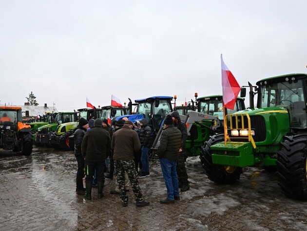 Польські фермери планують заблокувати всі пункти пропуску на кордоні з Україною