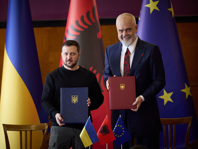 Україна й Албанія підписали Договір про дружбу і співпрацю