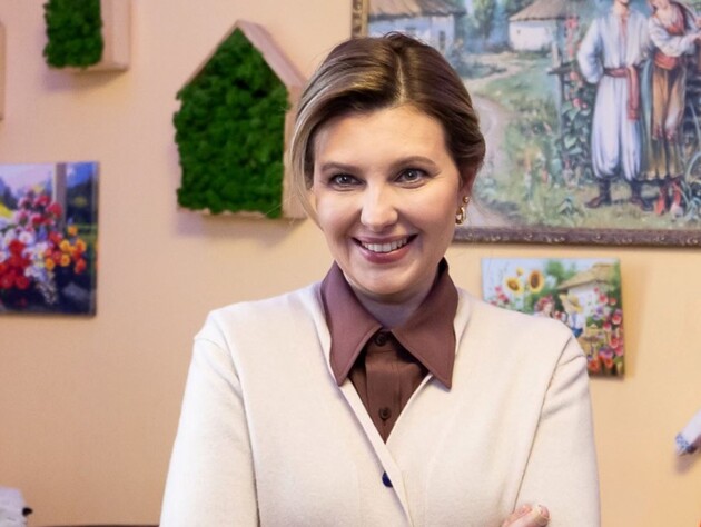 Перша леді України про шлюб із Зеленським: Ми вміємо розсмішити, коли треба. Або дати копняка: 