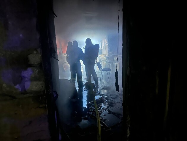 У Тернопільській області через атаку Shahed спалахнув інфраструктурний об'єкт – ОВА