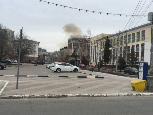 Будівлю ФСБ у Бєлгороді атакували українськими дронами російські добровольці – ЗМІ