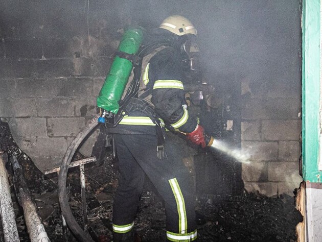 У Харкові вночі пролунали вибухи. Унаслідок атаки Shahed постраждали рятувальник і поліцейський – ДСНС