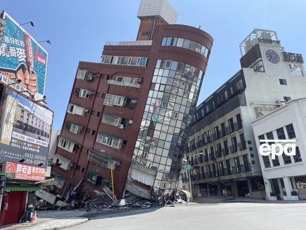 На Тайвані стався найсильніший за 25 років землетрус