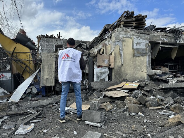 В Покровске оккупанты полностью разрушили офис 
